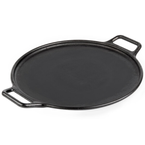Pre Seasoned Cast Iron Pizza Pan Stone, Lodge Cast Iron Round Griddle 14 Inch