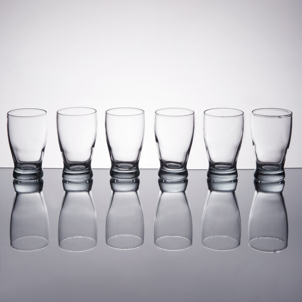 Anchor Hocking 93013A Barbary 5 oz. Beer Tasting Glass 6/Pack