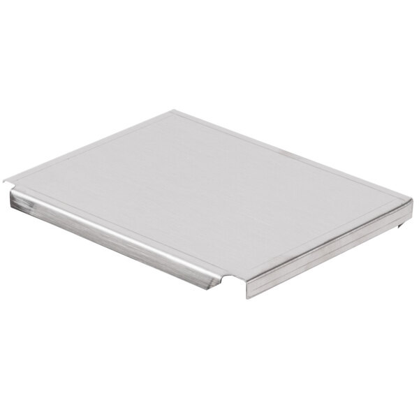 A silver rectangular Nemco Butter Spreader Cover.
