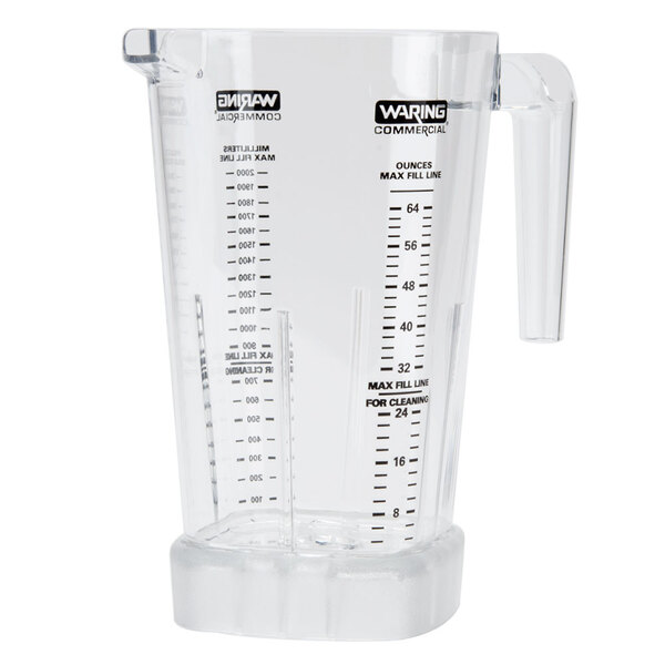 Waring 503326 64 oz. Stackable Blender Jar for Commercial Blenders