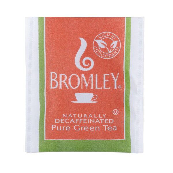 Bromley Hot Green Decaffeinated Tea Bags 48/Box