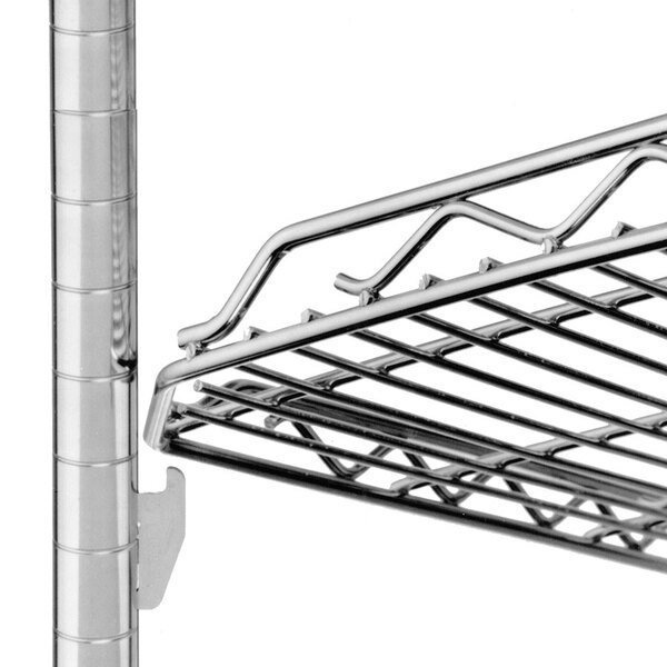 Metro HDM1448QC qwikSLOT Drop Mat Chrome Wire Shelf 14" x 48"