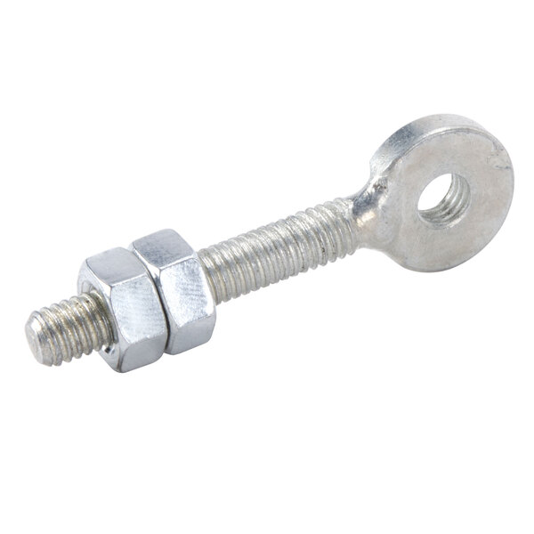 A silver bolt and nut for a ARY Vacmaster VP215.