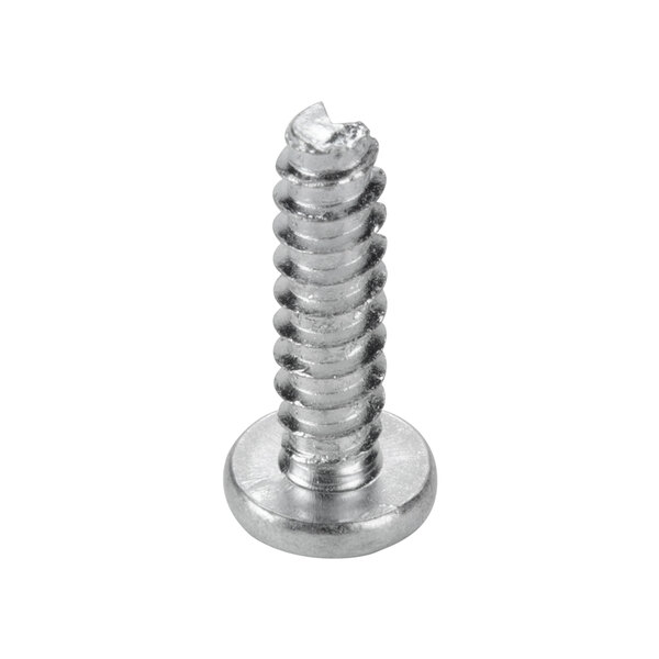 A close-up of a Waring replacement screw with a metal head.