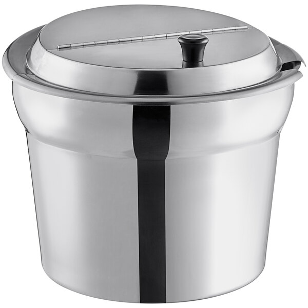 11 Qt. Inset with Hinged Lid - 10 1/2" Diameter