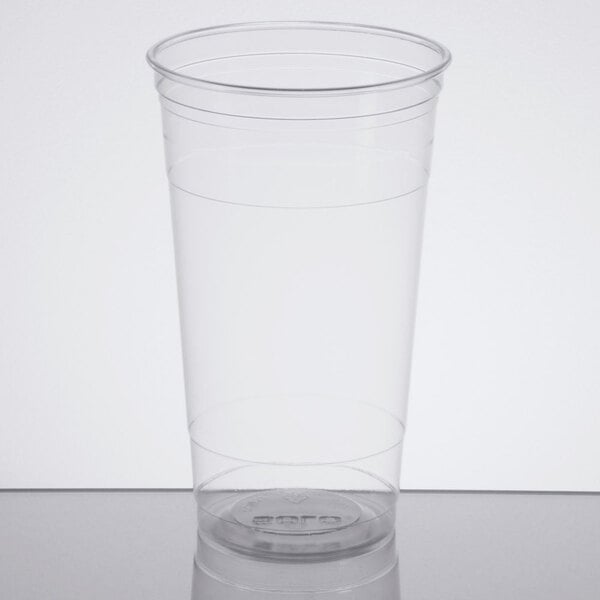300 PACK 32 Oz Clear Plastic Cups Disposable Cold Cups PET Cups Fit 107mm Lids