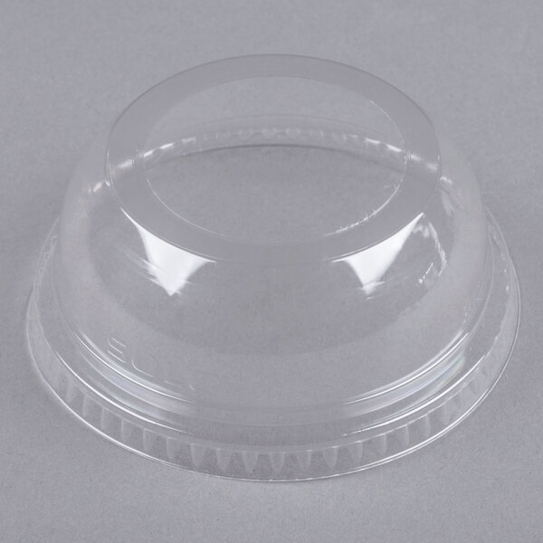 Dart DLW662 Clear Plastic Dome Lid with 2" Hole - 1000/Case