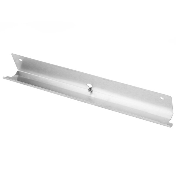 A stainless steel rear cover with a metal tension plate for a Waring Panini grill.