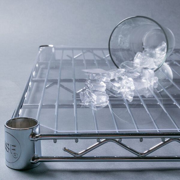 Mat Overlay Shelf Liner 14X36 Clear 1mm Pvc