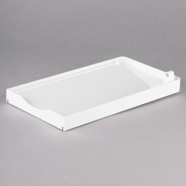 Bunn 32111.0002 Right White Hopper Drip Tray for ULTRA-2 Frozen Drink Machines