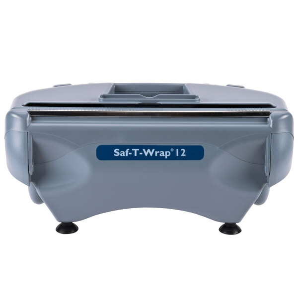 San Jamar SW12 Saf-T-Wrap 12" Film and Foil Wrapping Station with Slide Cutter and Optional Safety Blade