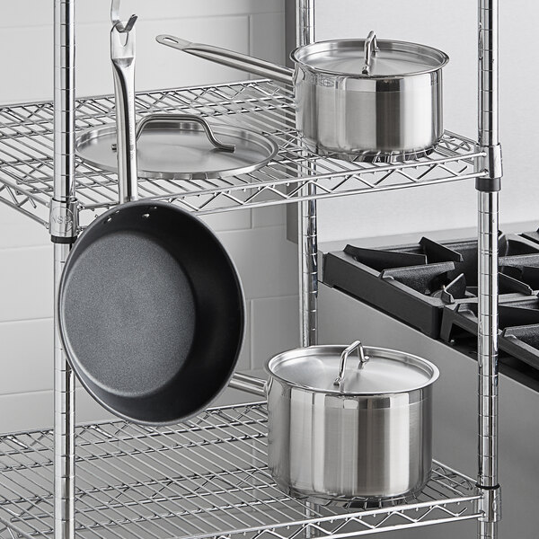 Vollrath 3820 Deluxe 6 Piece Induction Ready Stainless Steel Optio