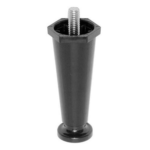 A black plastic leg with a screw.