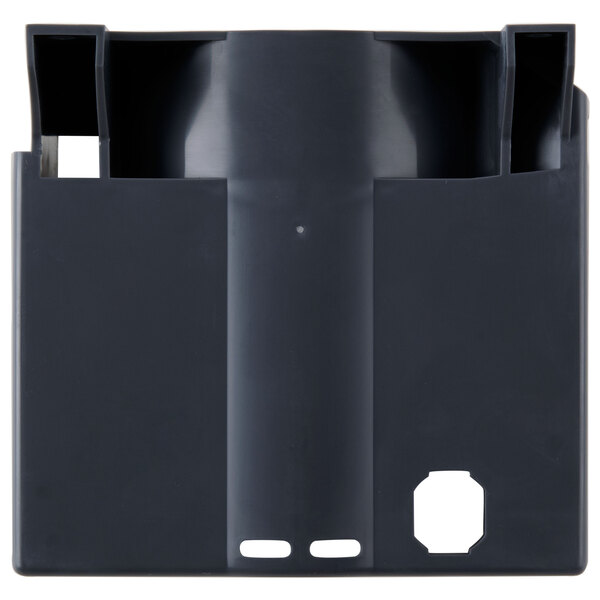 A black rectangular plastic back body cover for a Waring stand mixer.