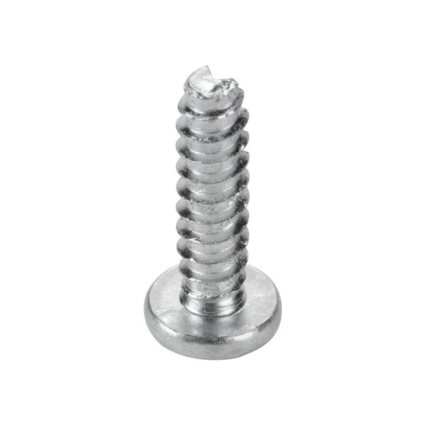 A close-up of a metal screw for a Waring mixer.