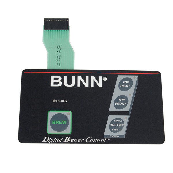 Bunn 29006.0003 Membrane Switch for CDBCF Coffee Brewers with 1 Lower & 2 Upper Warmers