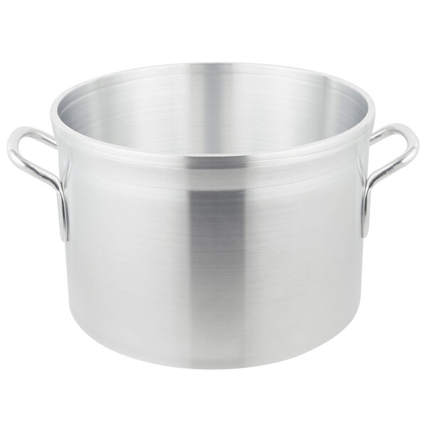 Vollrath Wear-Ever 12 Qt. Heavy-Duty Aluminum Fry Pot with Basket and  Plated Handle 681112