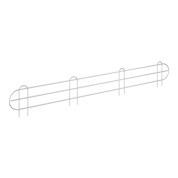 Regency 45 5/8" x 5 15/16" Chrome Wire Shelf Ledge For 48" Wire Shelving