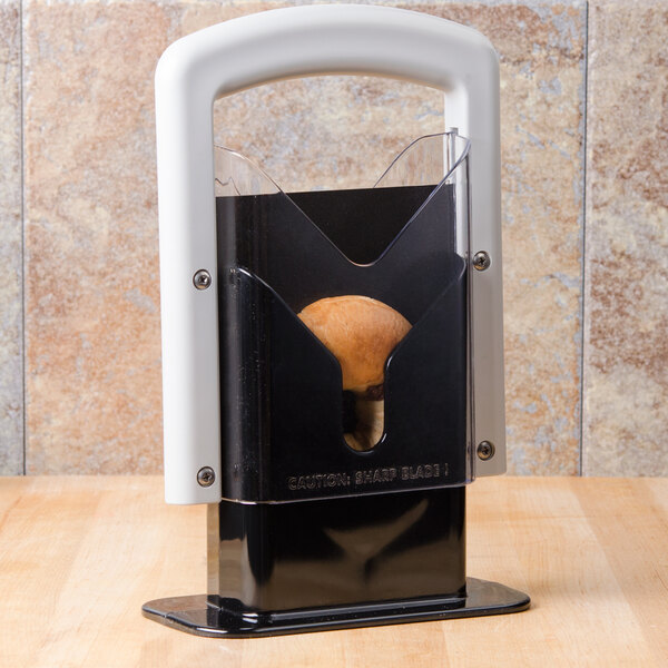 Hoan Dishwasher Safe Bagel Biter Guillotine in Red