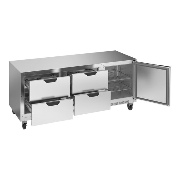 BeverageAir UCRD72AHC4 72" Compact Undercounter Refrigerator with 1