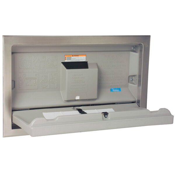 Koala Kare KB10001ST Horizontal Recessed Mounted Baby Changing Station