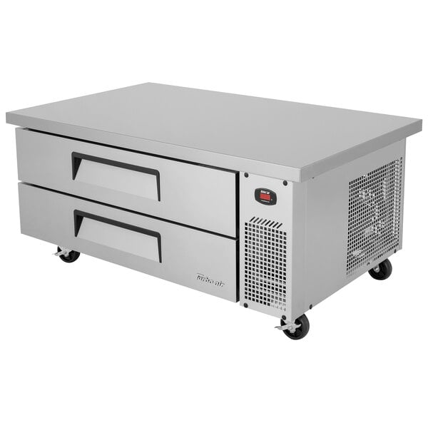 Turbo Air TCBE-52SDR-E-N 52" Two Drawer Refrigerated Chef Base with Extended Top