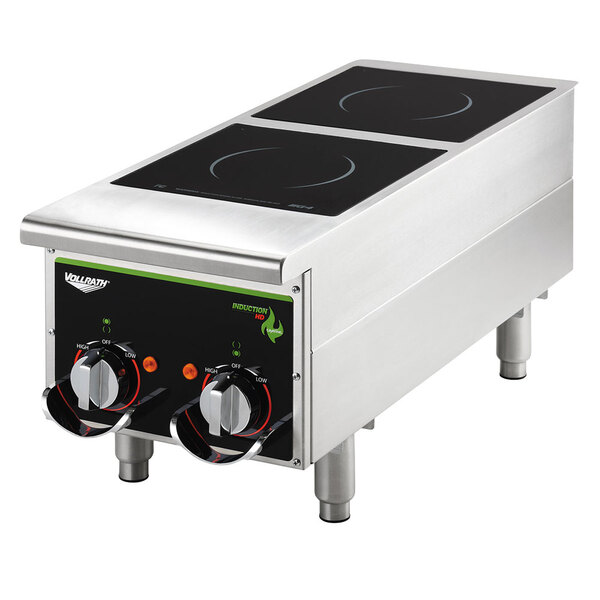 Vollrath 912HIMC Cayenne Dual Hob Heavy Duty Induction Hot Plate with