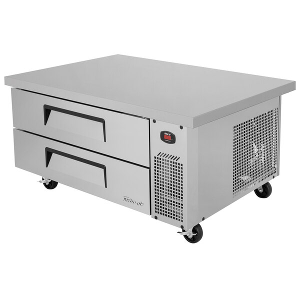 Turbo Air TCBE-48SDR-E-N 48" Two Drawer Refrigerated Chef Base with Extended Top
