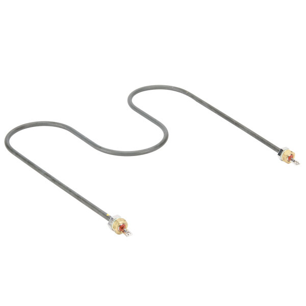 A Nemco tubular heating element wire with red and yellow connectors.