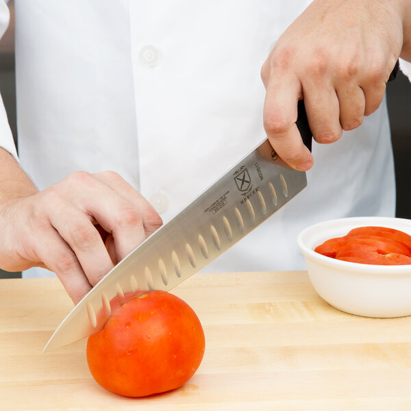 Mercer Culinary M23670 Renaissance Chef's Knife 8 Granton Edge