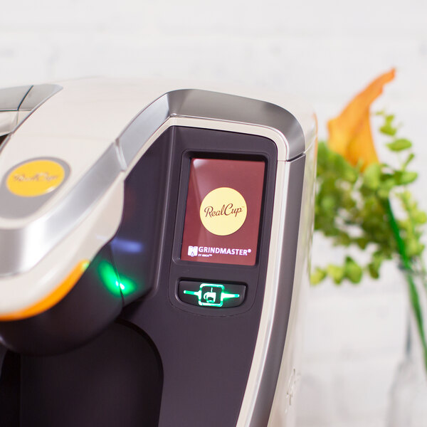 Grindmaster RealCup™ RC400 Black and Stainless Steel Single Cup Coffee