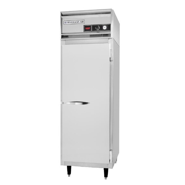 Beverage-Air PH1-1S One Section Solid Door Reach-In Heated Holding Cabinet - 21.5 cu. ft., 1500W