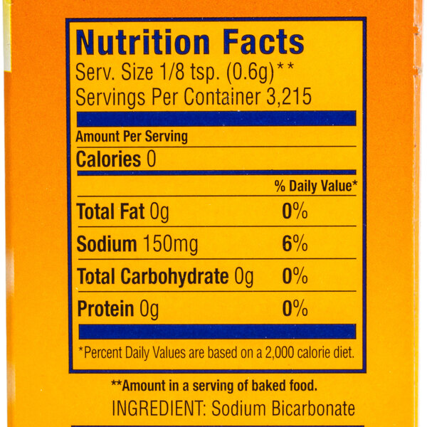 Arm & Hammer 4 lb. / 64 oz. Baking Soda