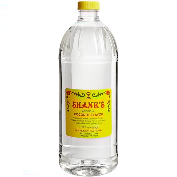 Shank's Imitation Coconut Flavoring 32 oz. staurantStore