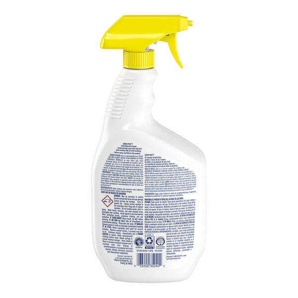 Scrub Free 32 oz. Foaming Restroom Cleaner / Soap Scum Remover with