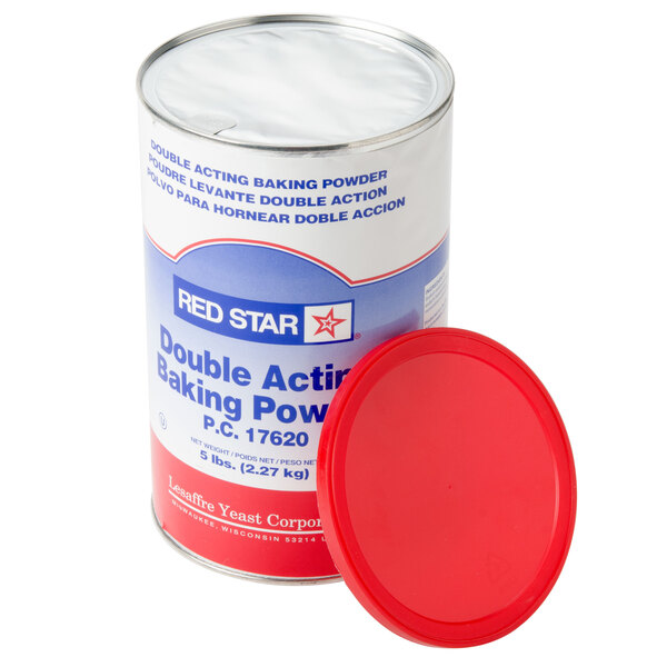 Double Acting Baking Powder 5 lb. Canister 6/Case