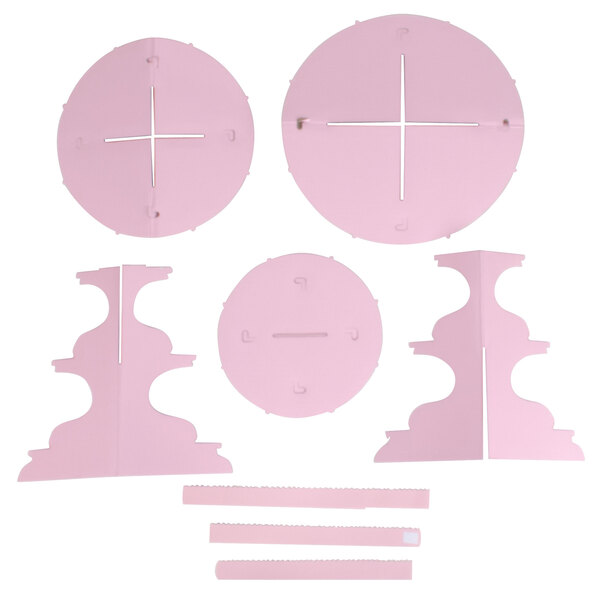 Wilton Pink Disposable Cupcake Stand (3Tiered)