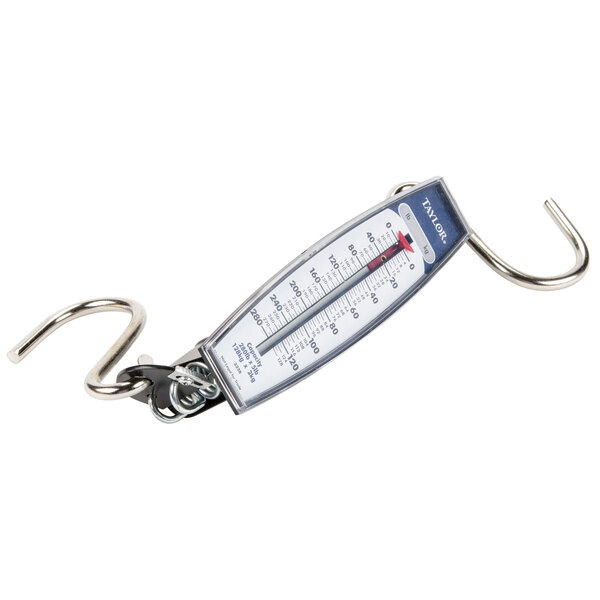 Taylor 3328 Industrial Hanging Spring Scale 280 lb. x 5 lb.