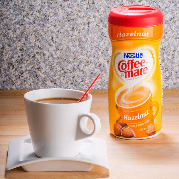 Nestle Coffee-Mate Hazelnut Non-Dairy Coffee Creamer Shaker - 15 oz.
