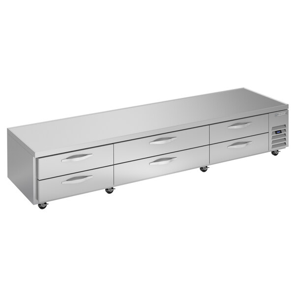 Beverage-Air WTRCS112-1 112" Six Drawer Refrigerated Chef Base