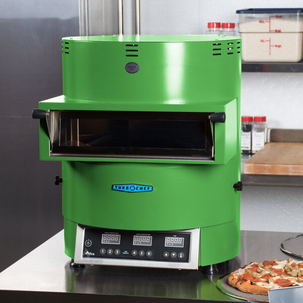 TurboChef Fire Green Electric Countertop Ventless Pizza Oven 208/240V