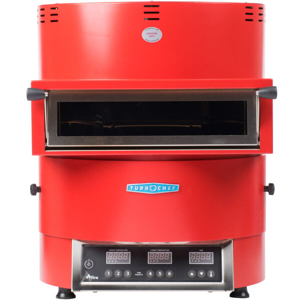 TurboChef Fire Red Electric Countertop Ventless Pizza Oven - 208/240V, 1 Phase