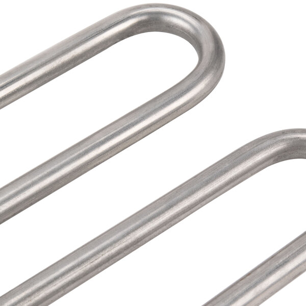 A close-up of an Avantco replacement heating element.