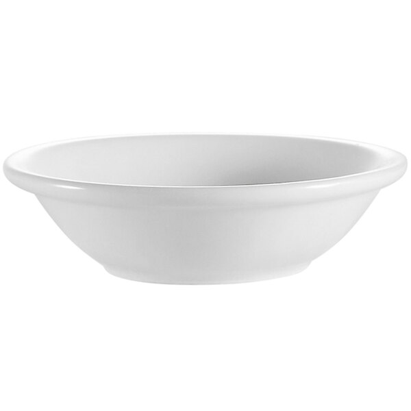 CAC RCN11 Super White 5 oz. Clinton Rolled Edge Fruit Bowl 36/Case