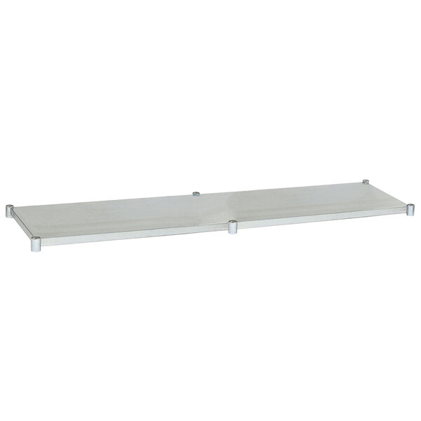 Eagle Group 24108GADJUS Adjustable Galvanized Work Table Undershelf for 24" x 108" Tables