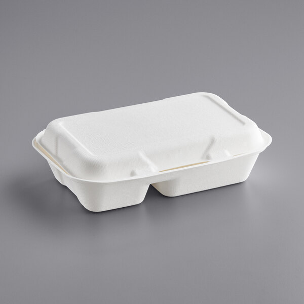 disposable compostable restaurant togo container plastic