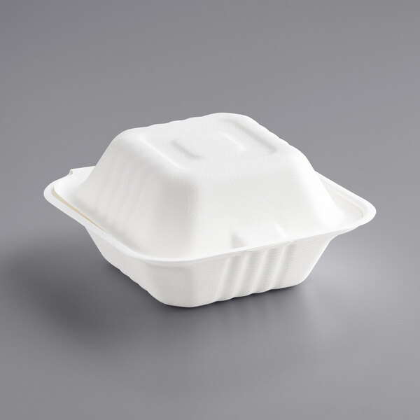 EcoChoice Takeout Container (5 x 5, Bagasse) - 125/Pack