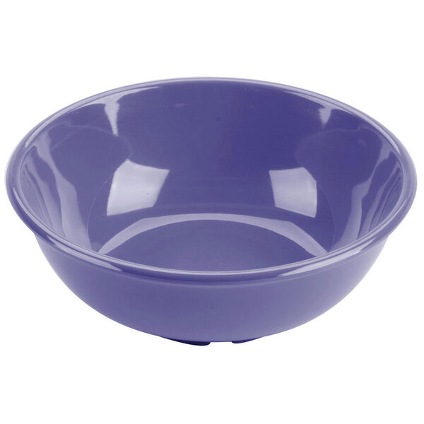 Thunder Group CR5807BU Purple 32 oz. Melamine Salad Bowl 12/Case