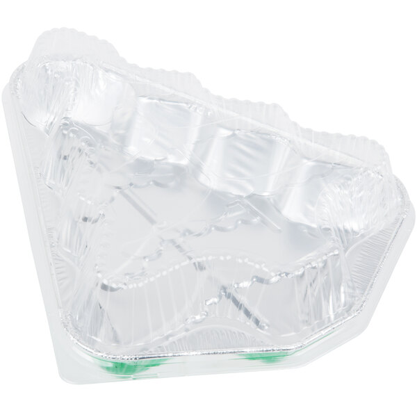 Durable Packaging Foil Christmas Tree Pan w/ Lid 10/Pack