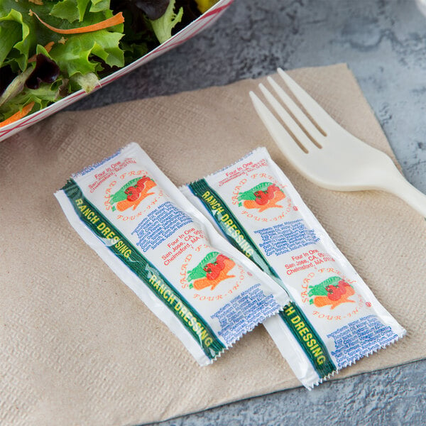 Ranch Dressing 12 Gram Portion Packets - 200/Case